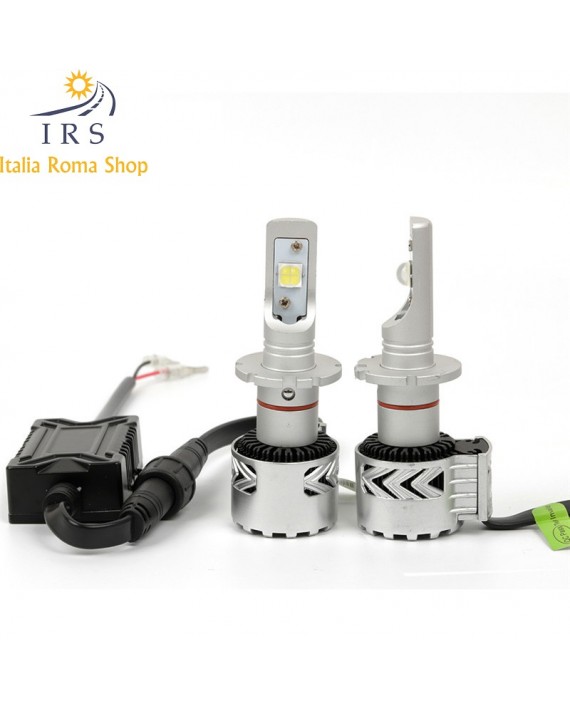 IRS-G8 H7 KIT DUE LAMPADE LED XHP70 SPECIFICHE FARI LENTICOLARI 12000 LM 6500K IRS-G8 H7 KIT DUE LAMPADE LED XHP70 SPECIFICHE FARI LENTICOLARI 12000 LM 6500K